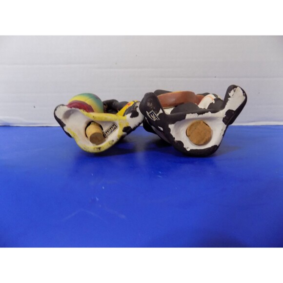 Vintage African Black Caribbean Island Calypso Musicians Salt & Pepper Shakers - Picture 4 of 6